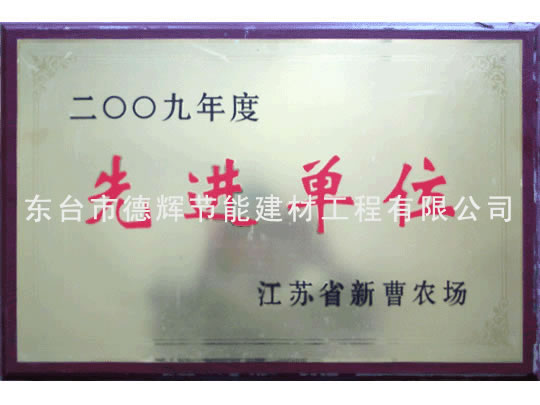 先进单位